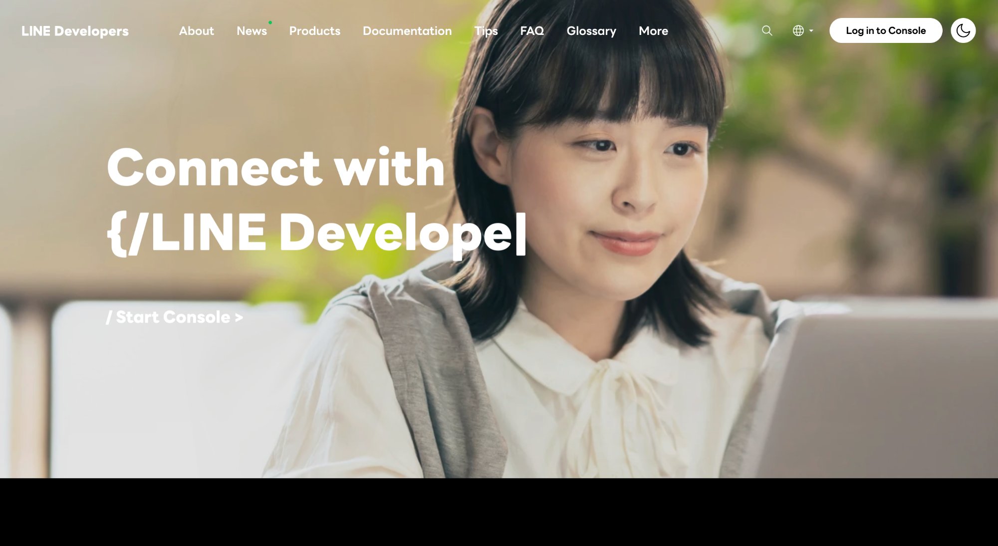 หน้าแรก LINE Developers